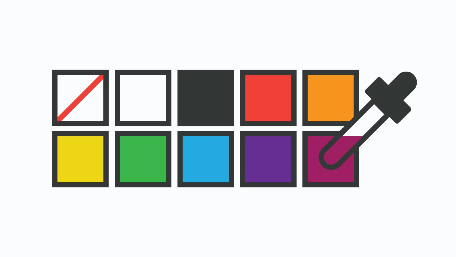 Color picker.
